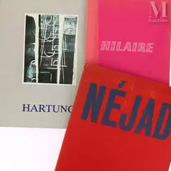 Un lot de catalogue d’exposition dédicacés--img1